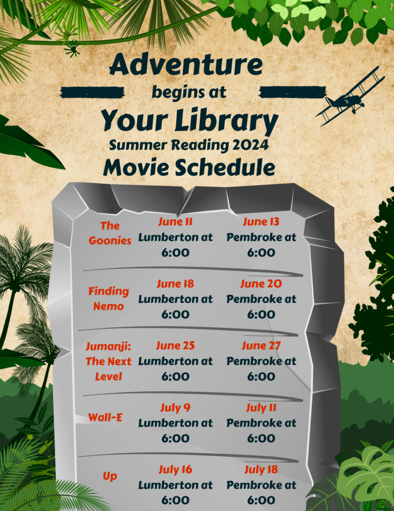 Summer Reading Program Robeson County Public Library